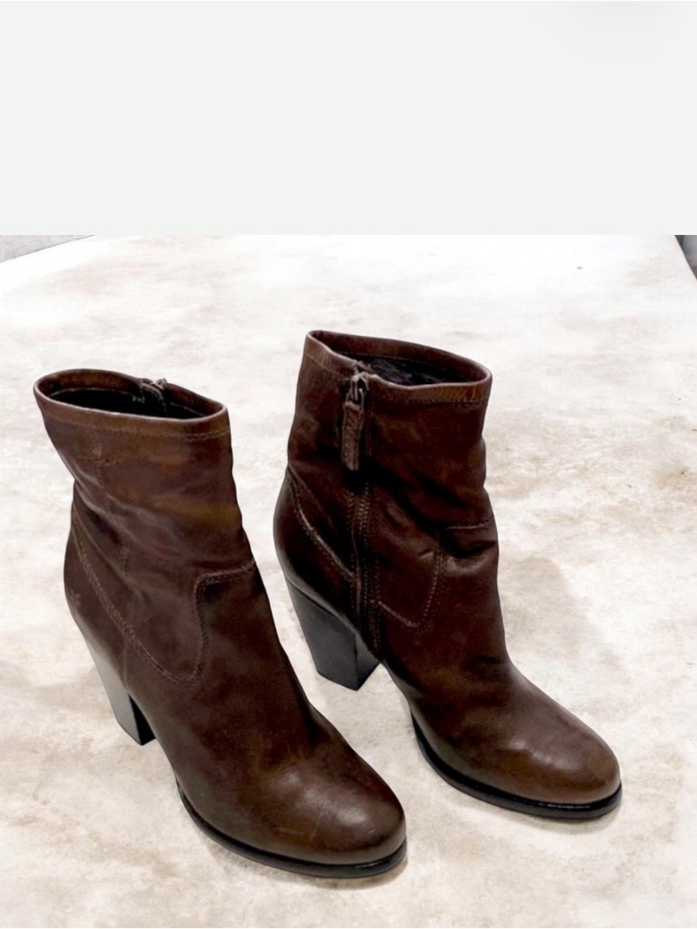Fry Patty Brown Artisian Boots Size 7M